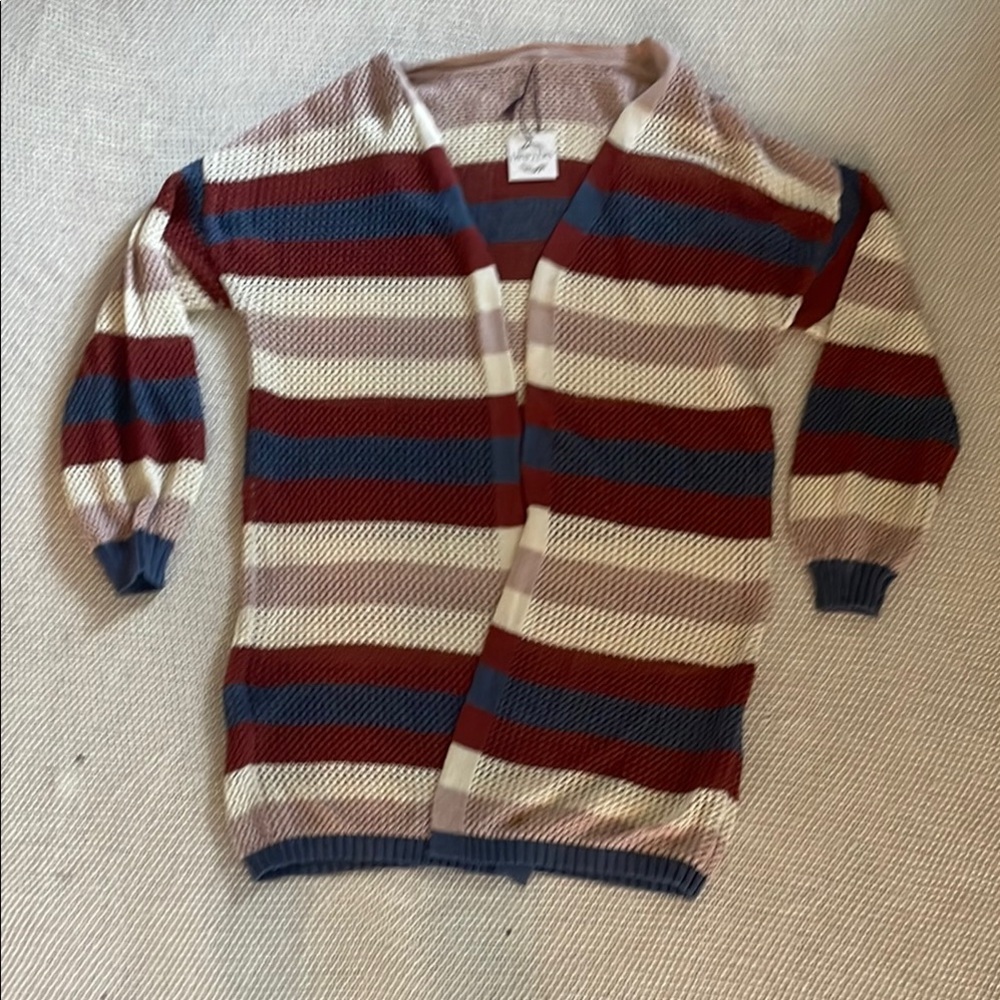 Striped Cardigan
